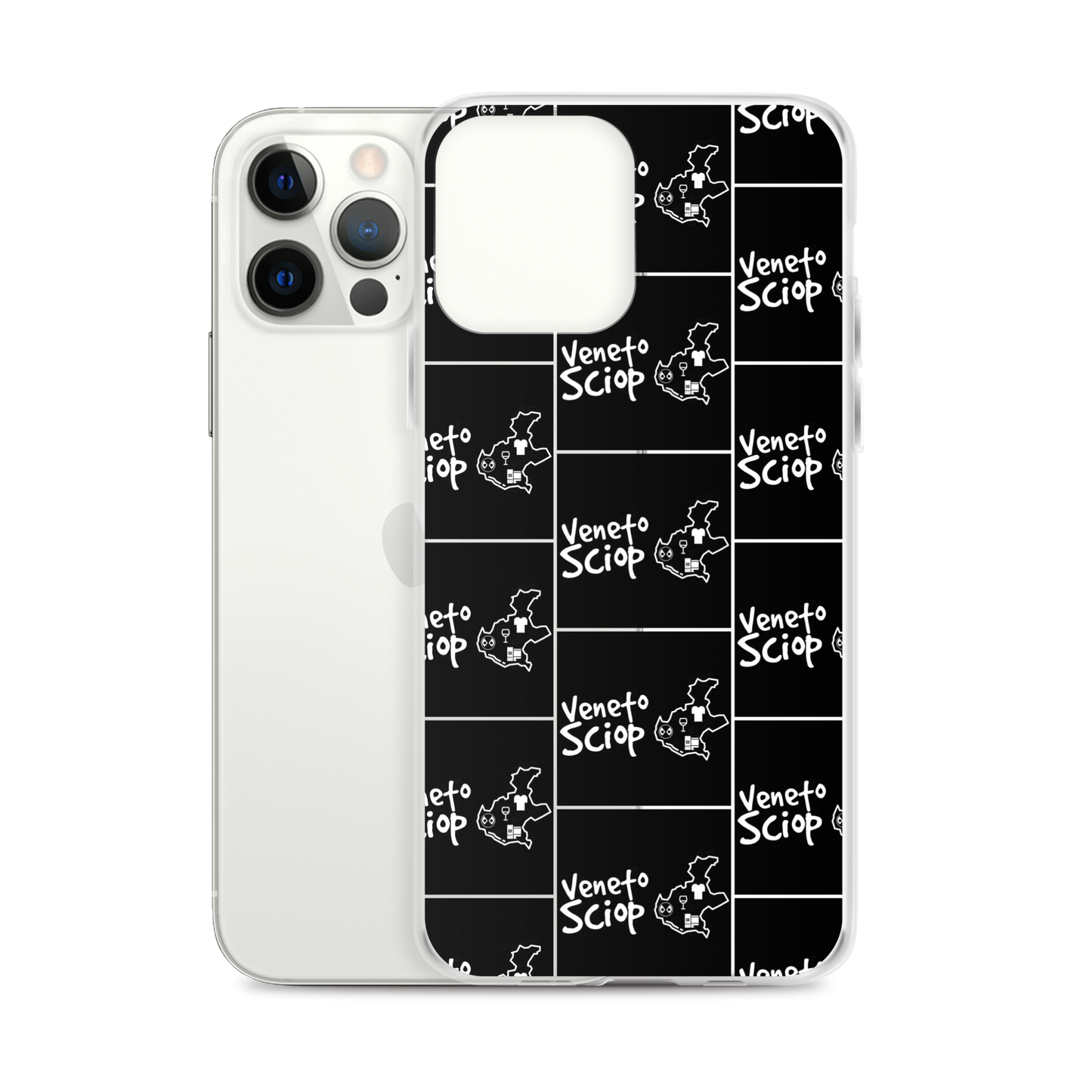 Funda para iPhone® con la marca Veneto Sciop