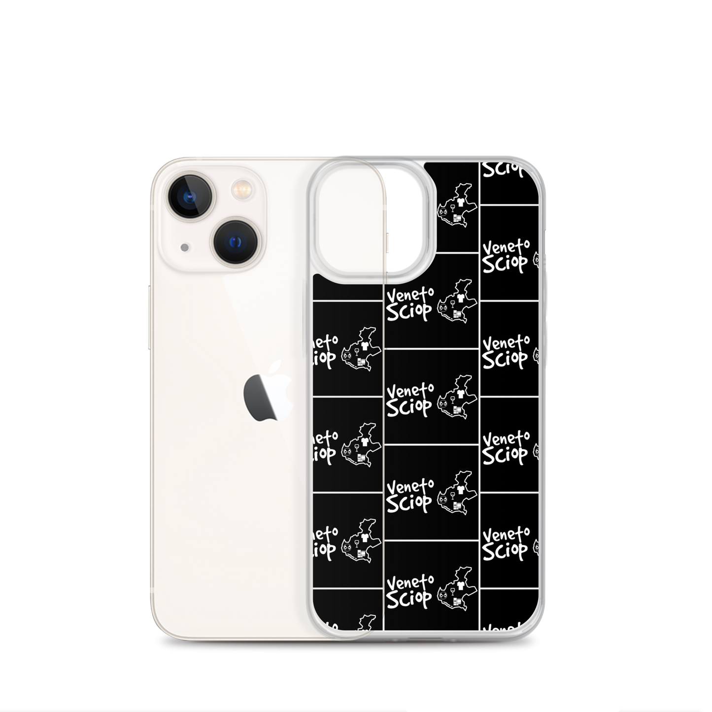 Funda para iPhone® con la marca Veneto Sciop